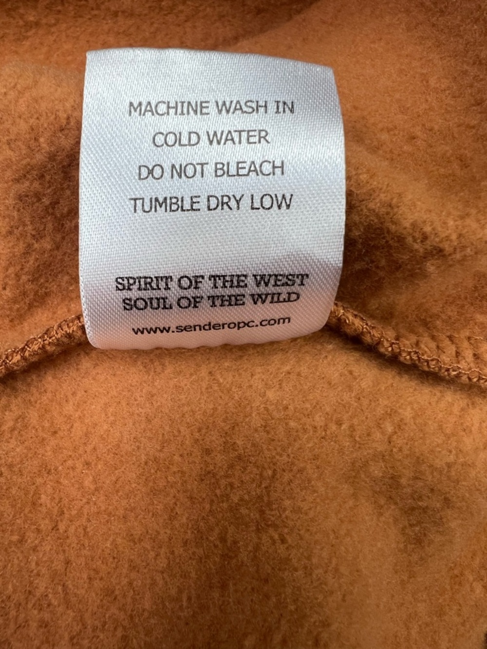 Sendero Provisions Co Sweatshirt XS Brown Western Graphic Pullover - Picture 6 of 6